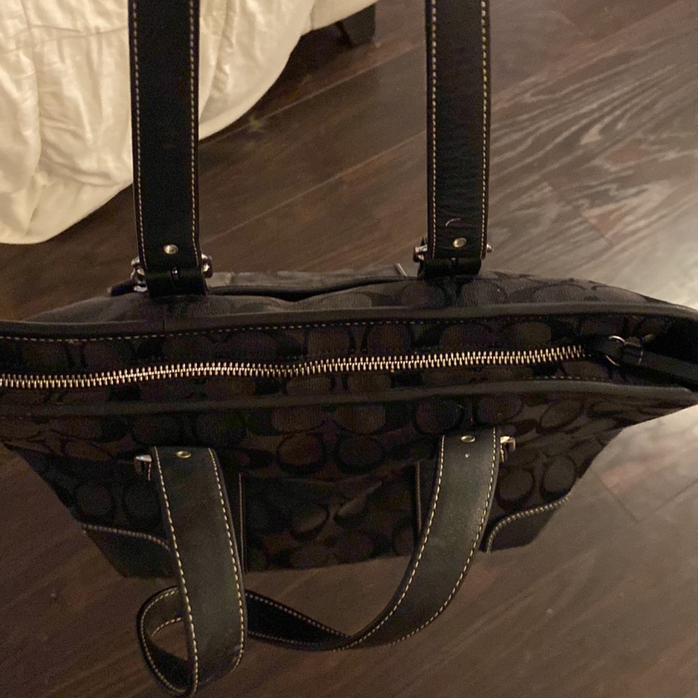 Medium Black Coach bag